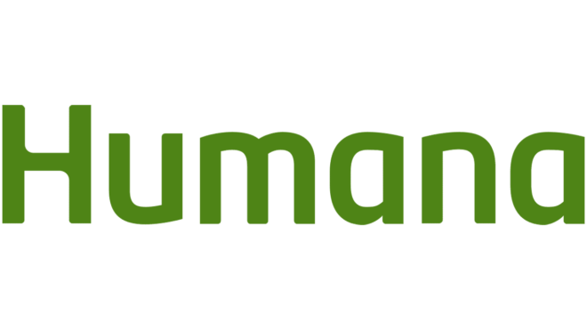 The official logo for Humana healthcare insurance.