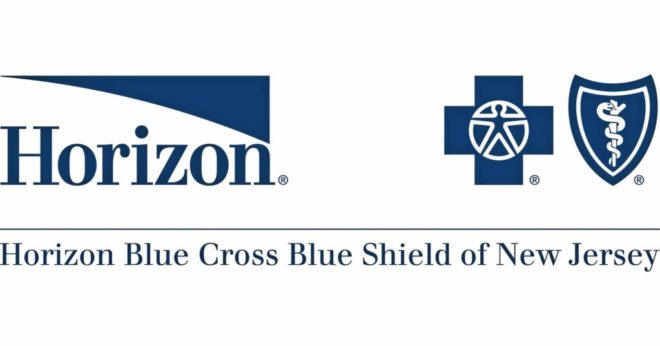 The official logo for Horizon BlueCross BlueShield of New Jersey.